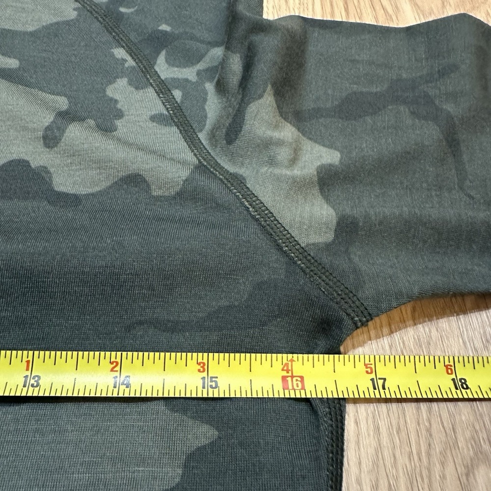 NWOT Ridge Merino Women's Aspect Midweight Merino Wool High Neck Top Sz XS Camo - Picture 5 of 9